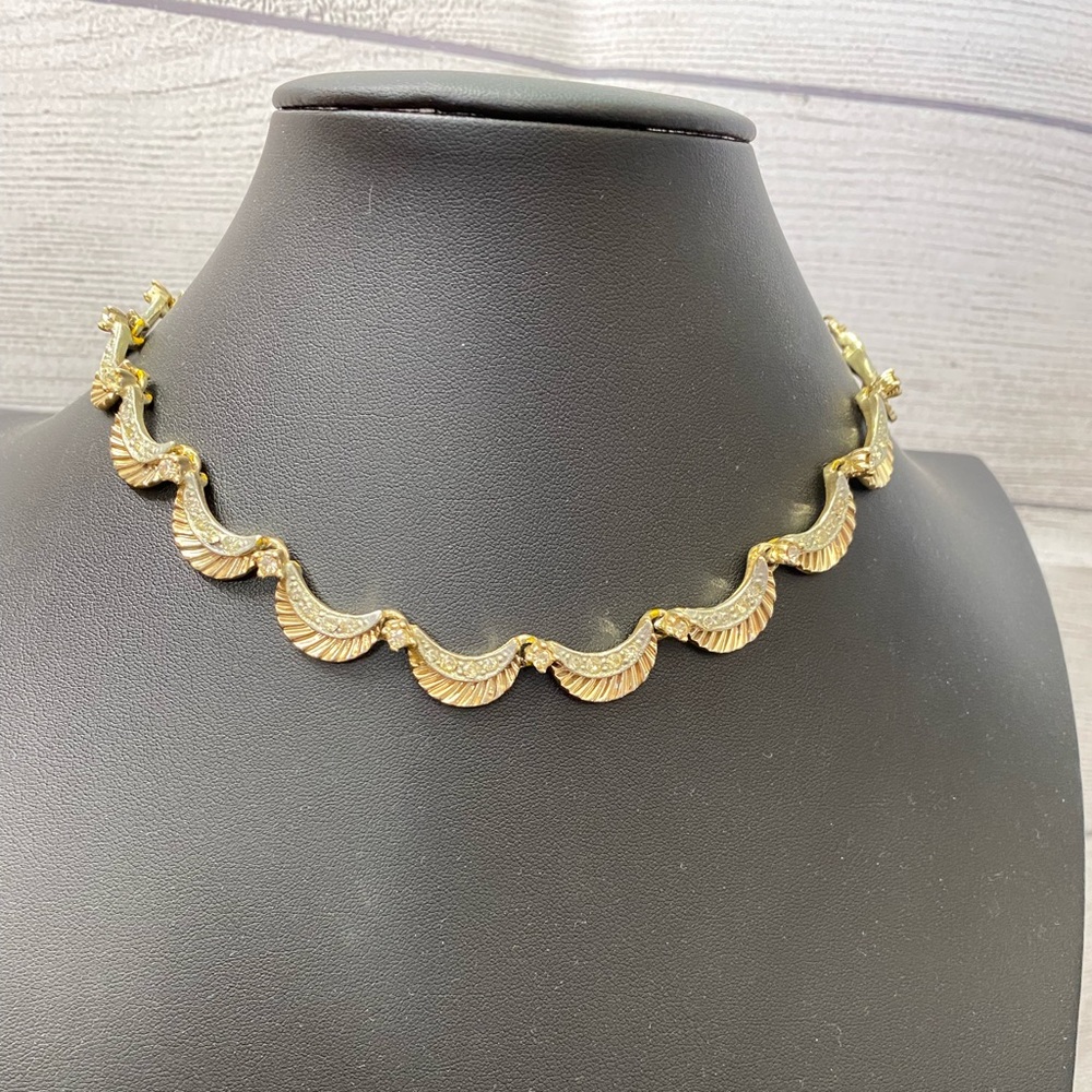 Vintage signed BSK necklace